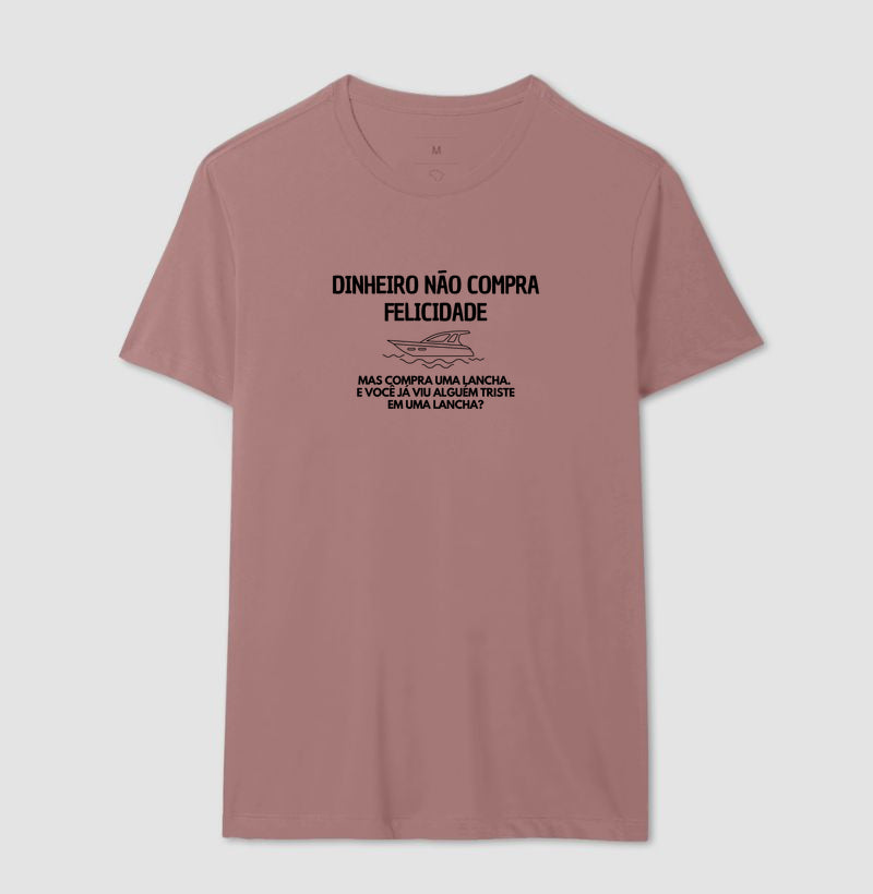 Dinheiro não compra felicidade, compra uma lancha