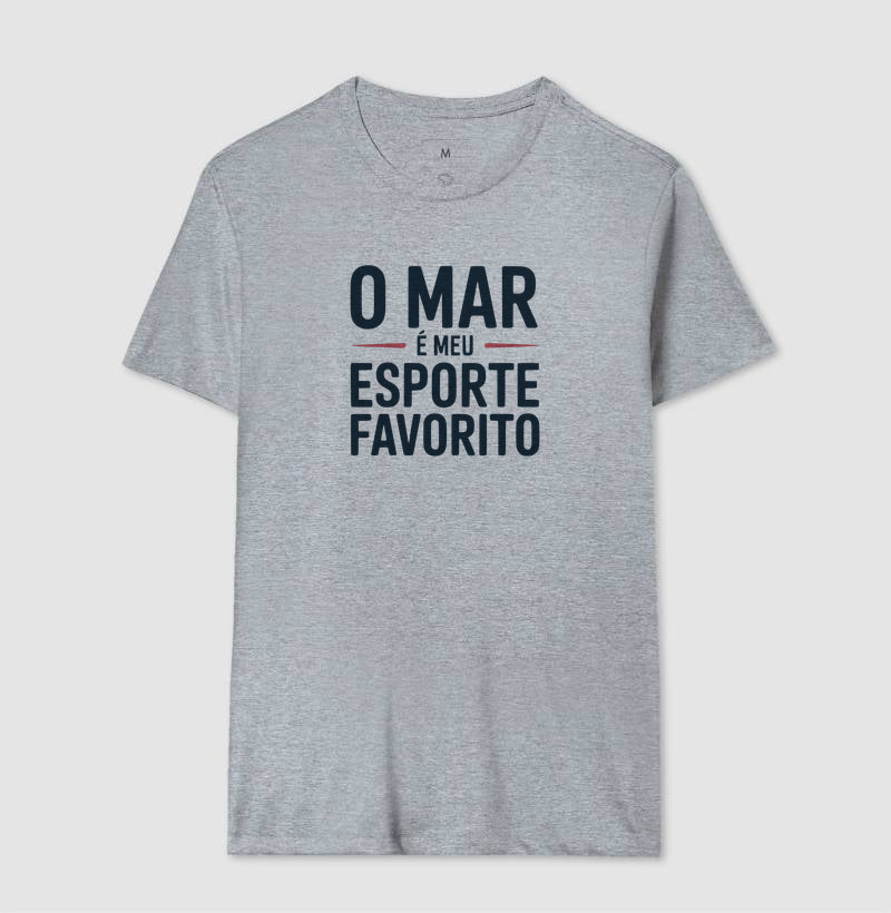 O Mar é meu esporte favorito