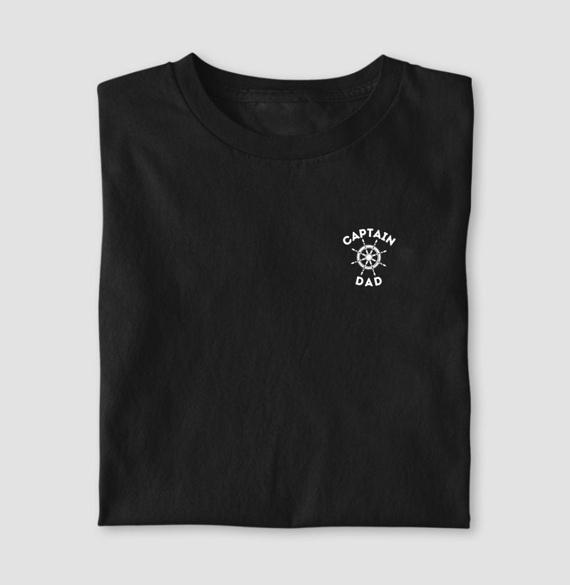 Camiseta Captain Dad Leme Compacto - Dia dos Pais
