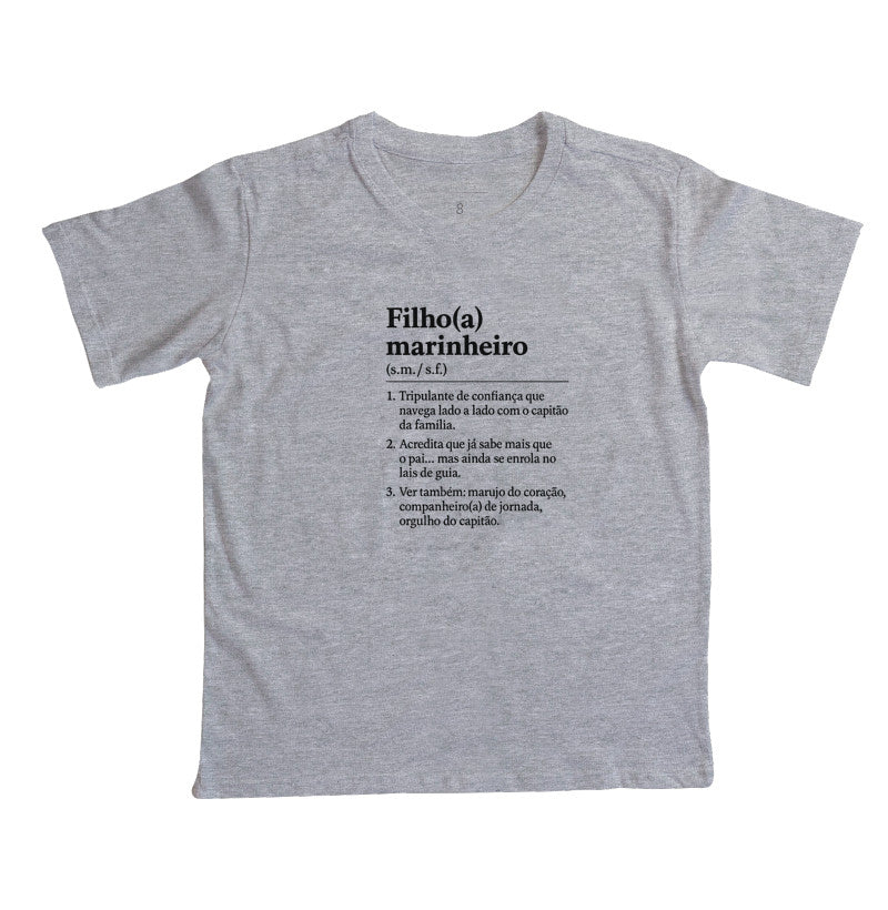 Camiseta Filho(a) Marinheiro - Dia dos Pais