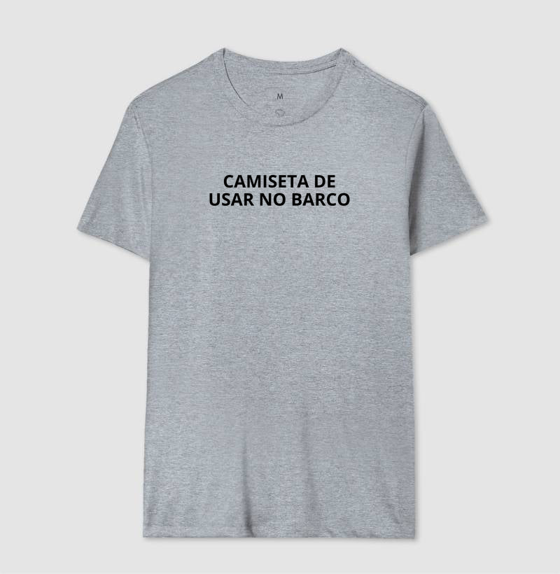 Camiseta de usar no barco