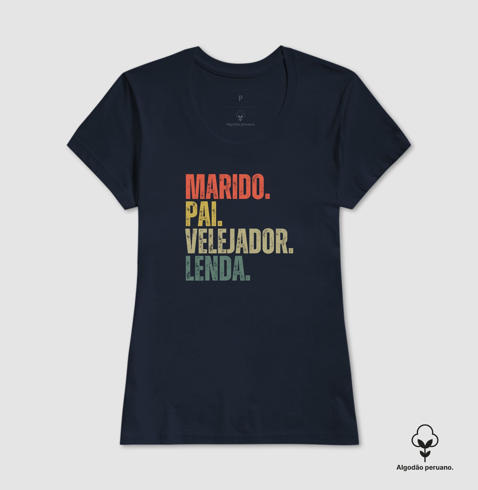 Camiseta Marido Pai Velejador Lenda - Dia dos Pais