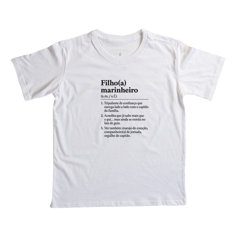 Camiseta Filho(a) Marinheiro - Dia dos Pais