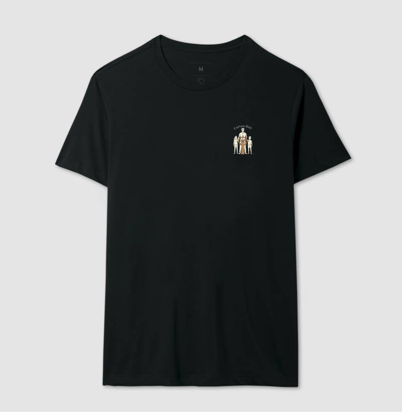 Camiseta Captain Dad Família no Timão - Dia dos Pais