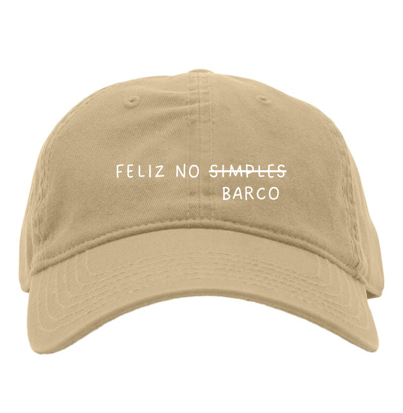 Feliz no Barco boné