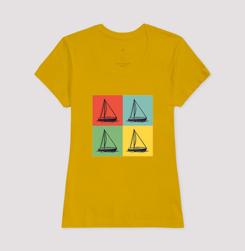 Sail Boat Pop Art