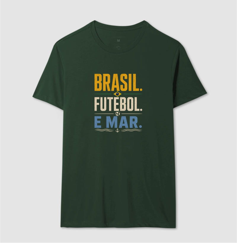 Brasil Futebol e Mar