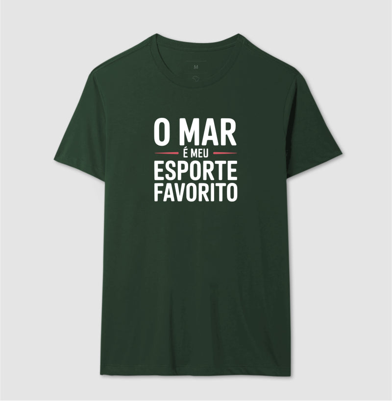O Mar é meu esporte favorito
