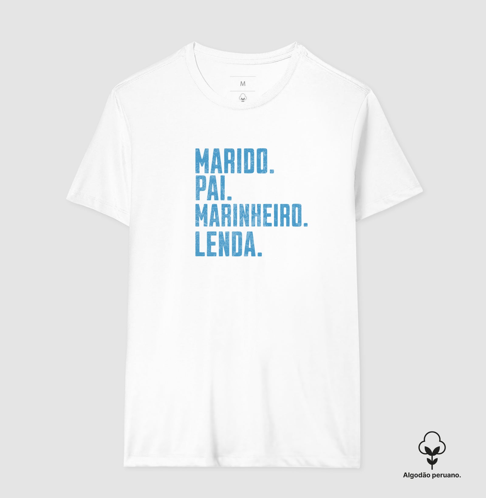 Camiseta Marido Pai Marinheiro Lenda - Dia dos Pais