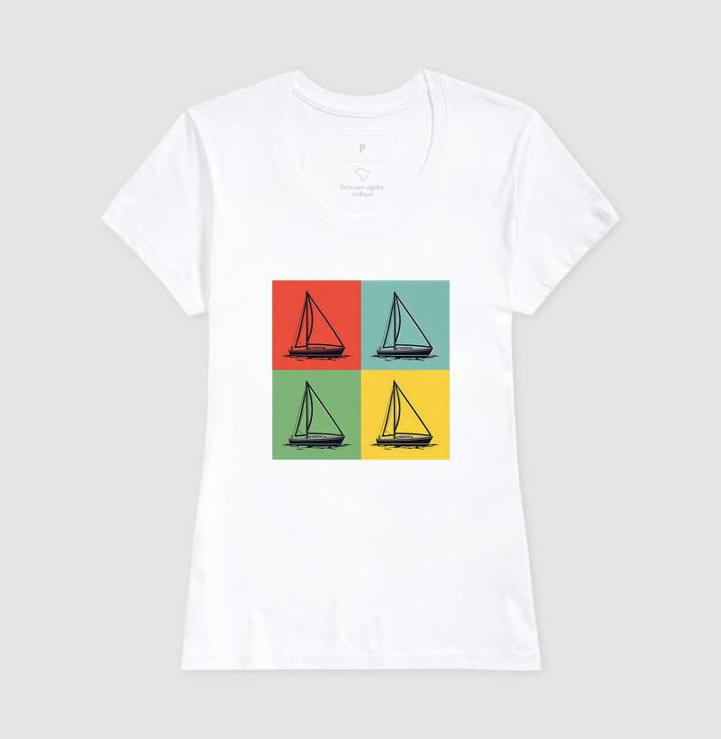 Sail Boat Pop Art