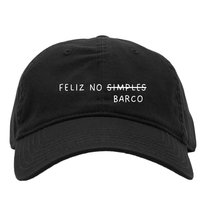 Feliz no Barco boné