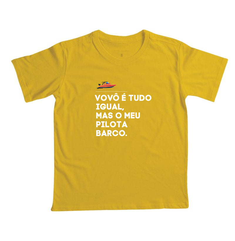 Vovô é tudo igual mas o meu pilota barco