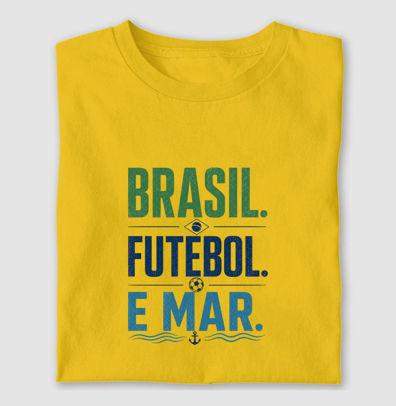 Brasil Futebol e Mar