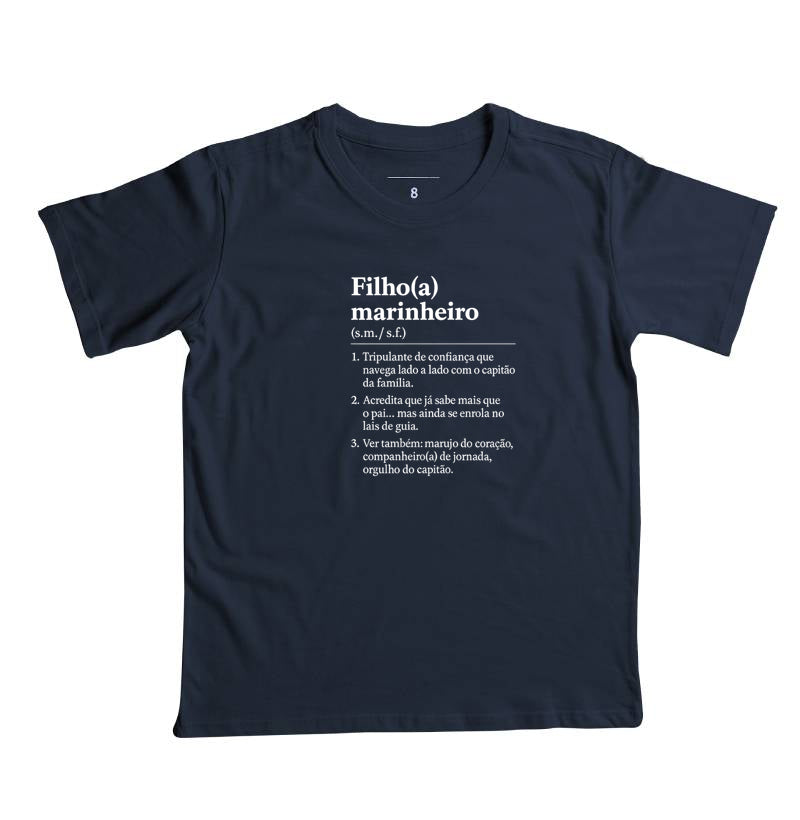 Camiseta Filho(a) Marinheiro - Dia dos Pais