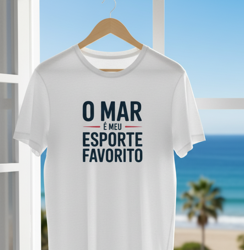 O Mar é meu esporte favorito