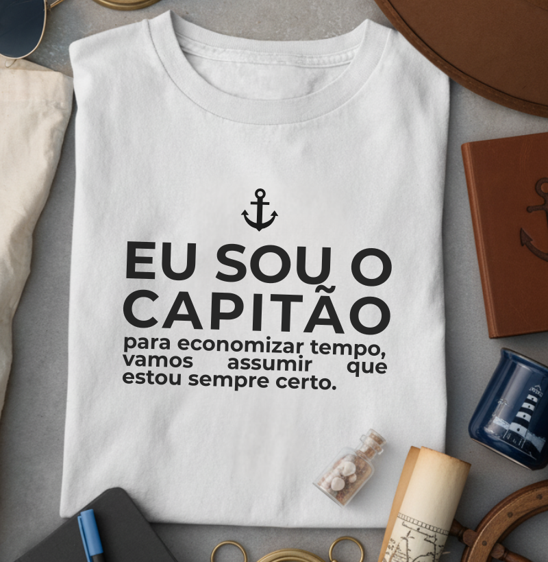Eu sou o capitão (a capitã)