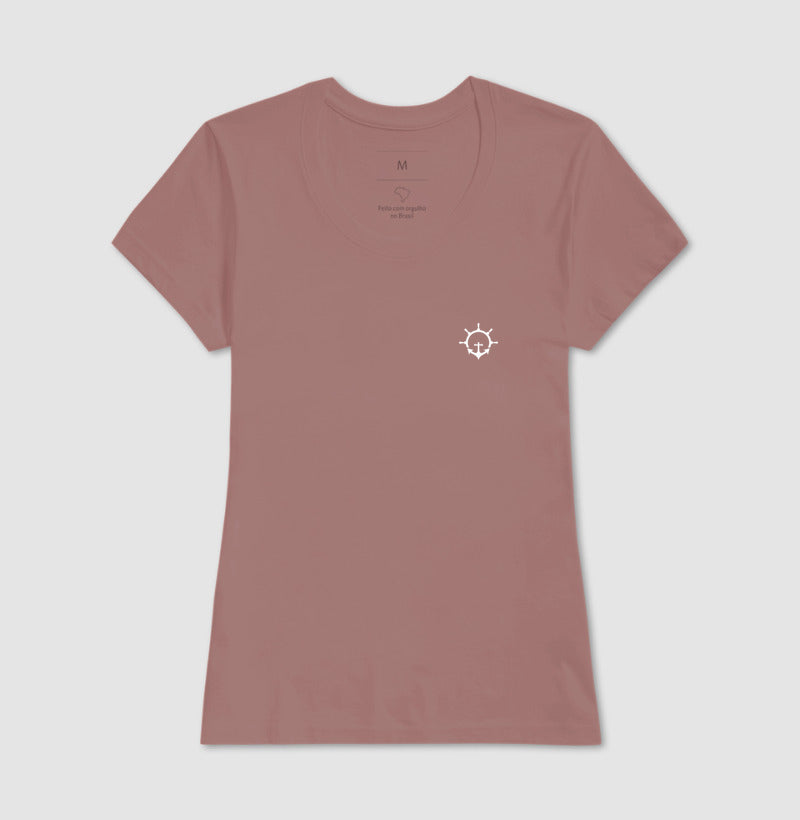 âncora timão minimalista