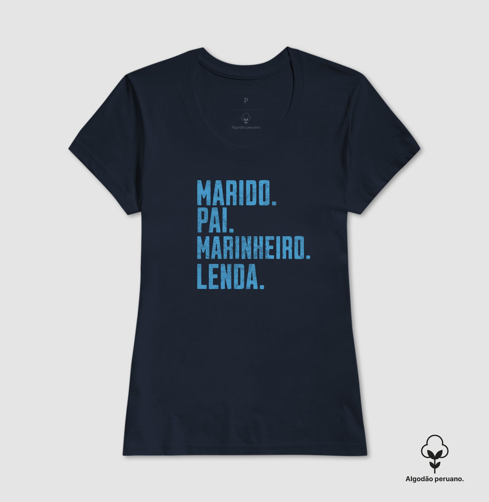 Camiseta Marido Pai Marinheiro Lenda - Dia dos Pais
