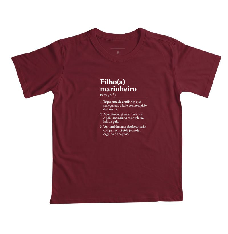Camiseta Filho(a) Marinheiro - Dia dos Pais