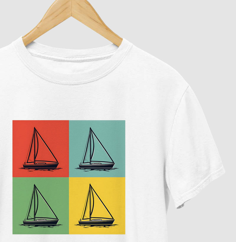 Sail Boat Pop Art