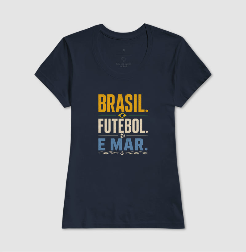 Brasil Futebol e Mar