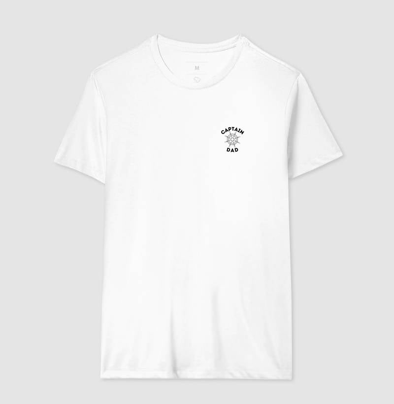 Camiseta Captain Dad Leme Compacto - Dia dos Pais