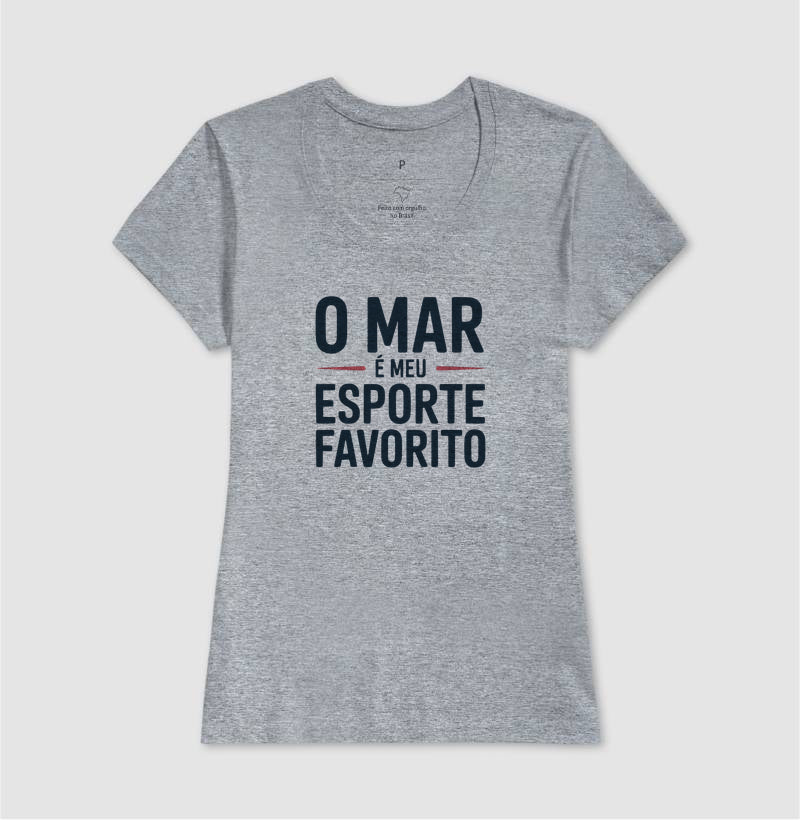 O Mar é meu esporte favorito