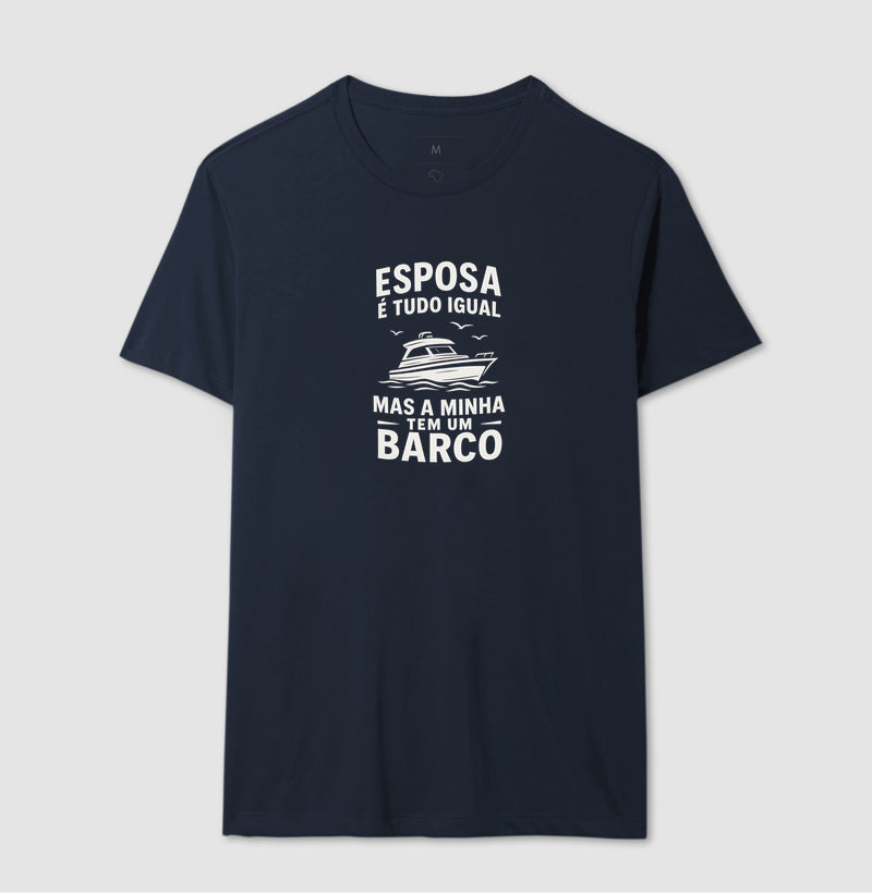 Esposa é tudo igual, mas a minha tem um barco