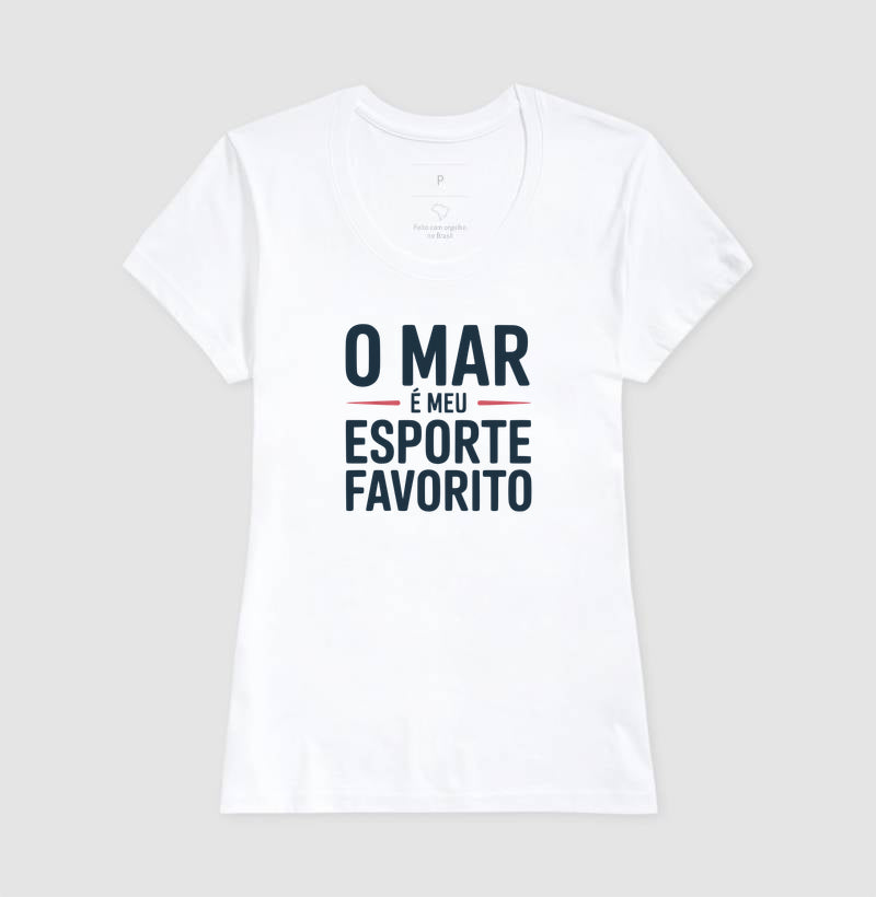 O Mar é meu esporte favorito