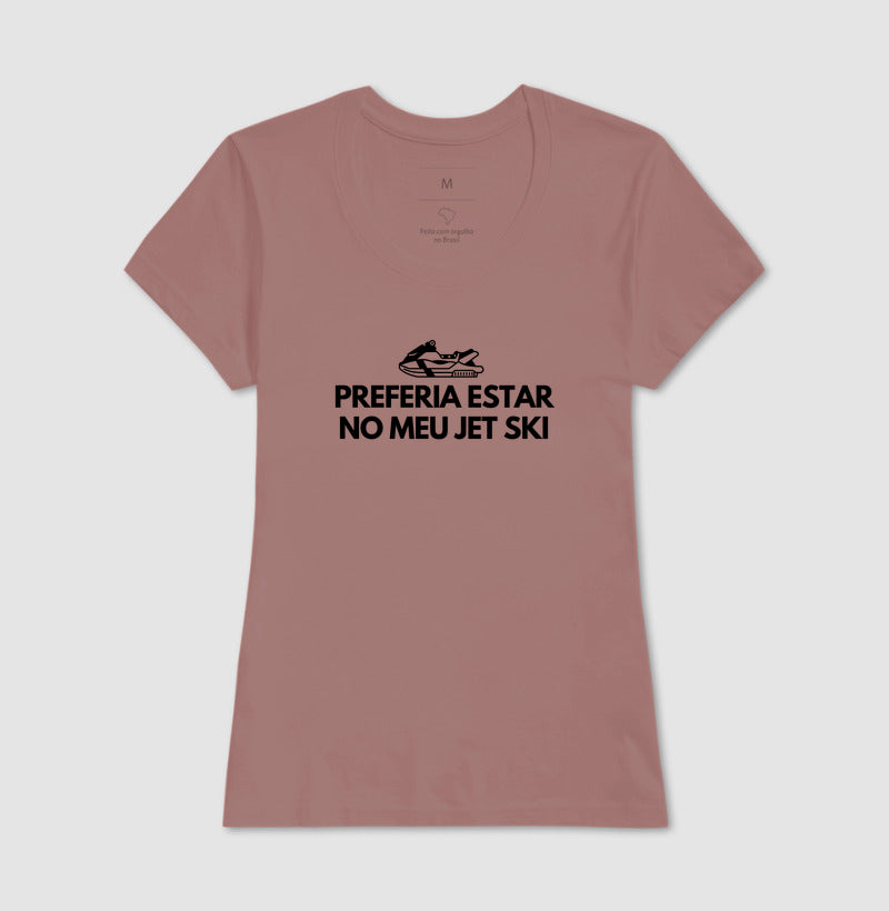 Preferia estar no meu jet