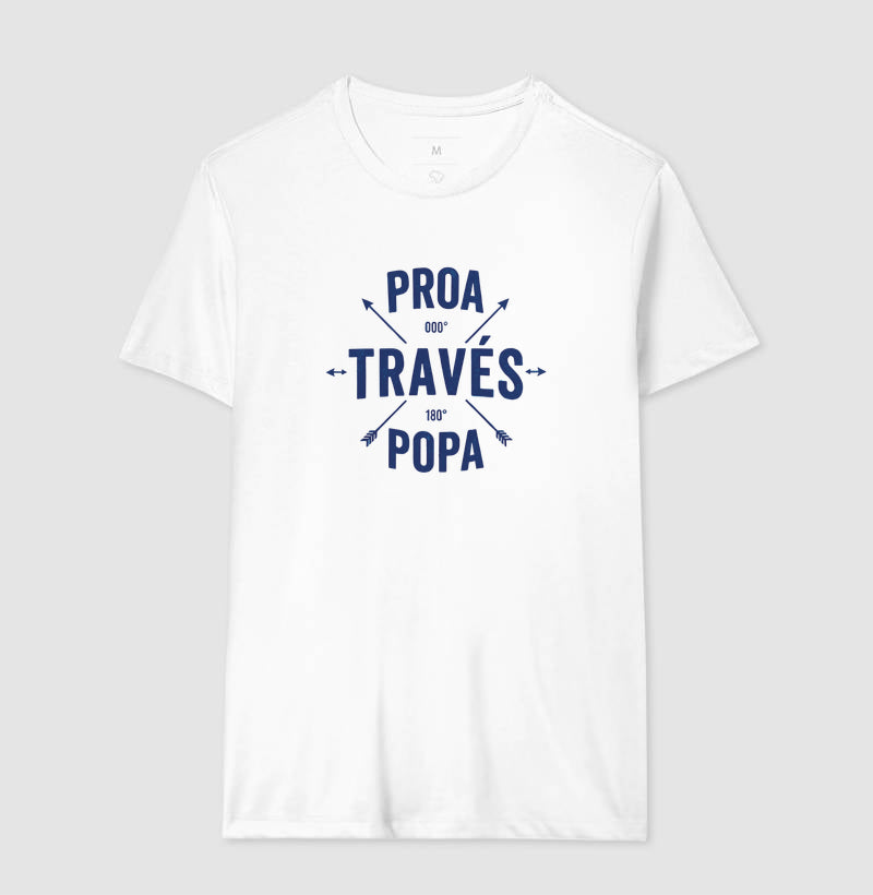 Proa través popa