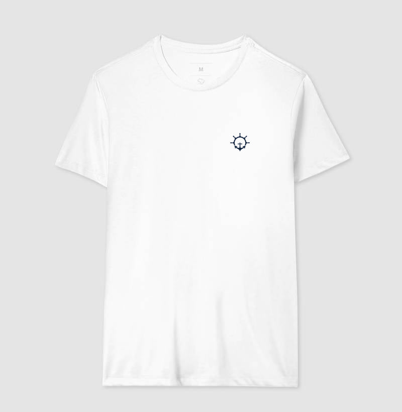 âncora timão minimalista