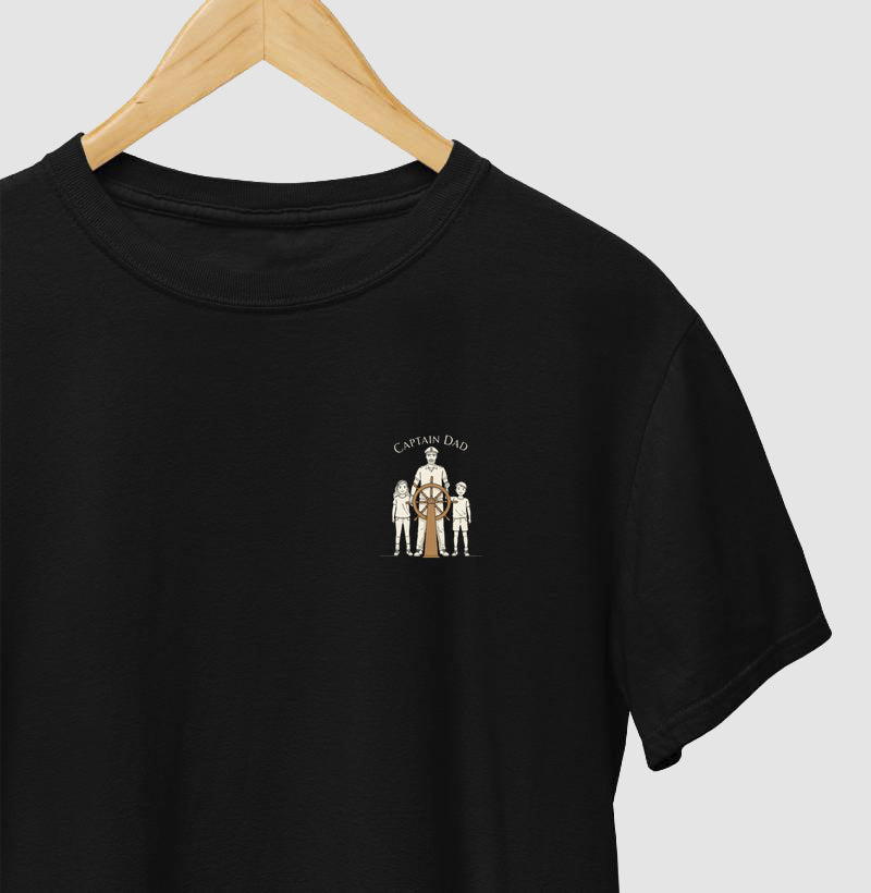 Camiseta Captain Dad Família no Timão - Dia dos Pais