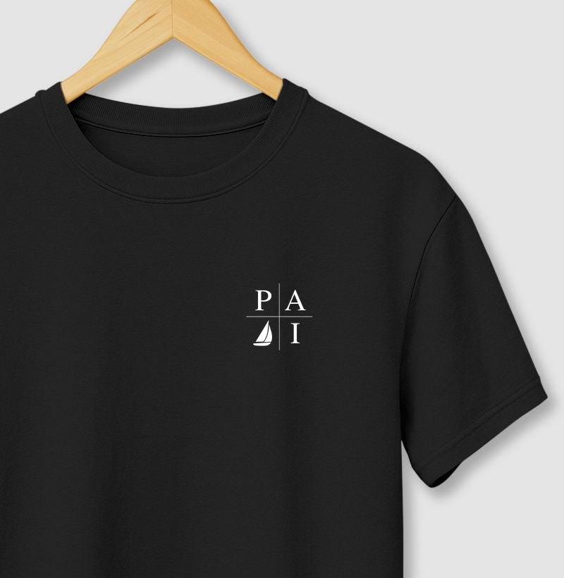 Camiseta Pai Minimalista Veleiro - Dia dos Pais