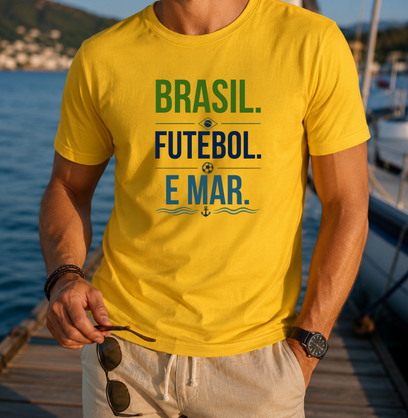 Brasil Futebol e Mar