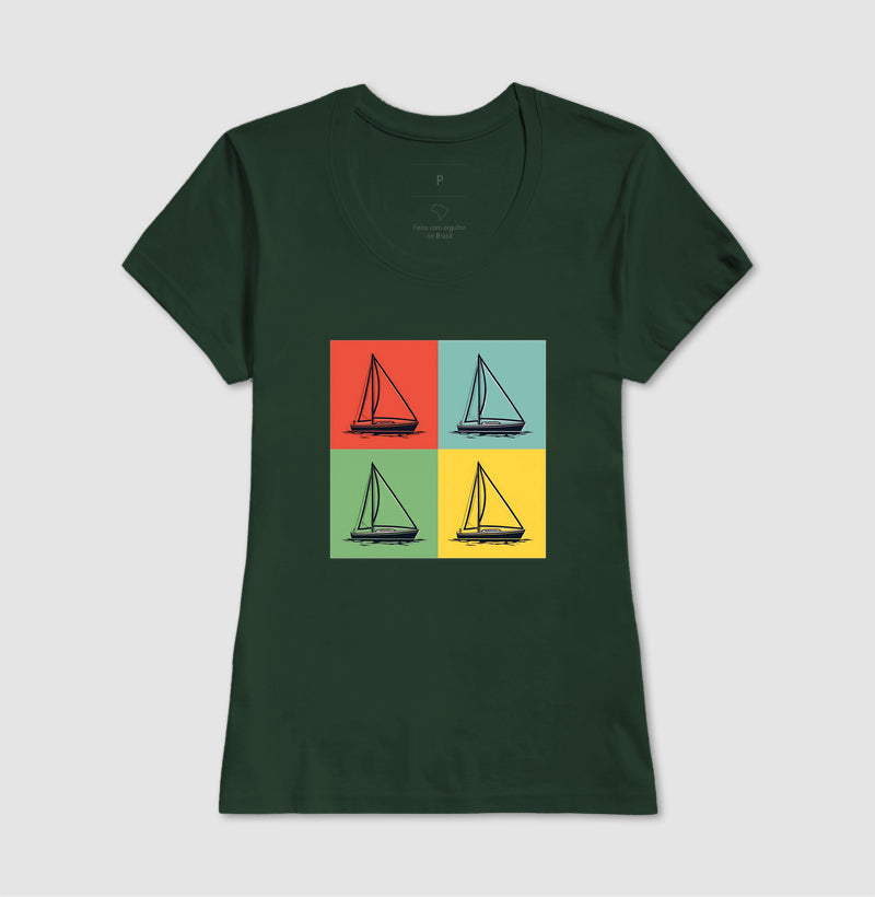 Sail Boat Pop Art