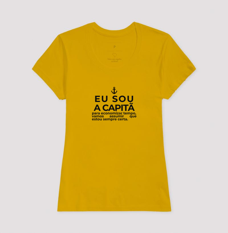 Eu sou o capitão (a capitã)