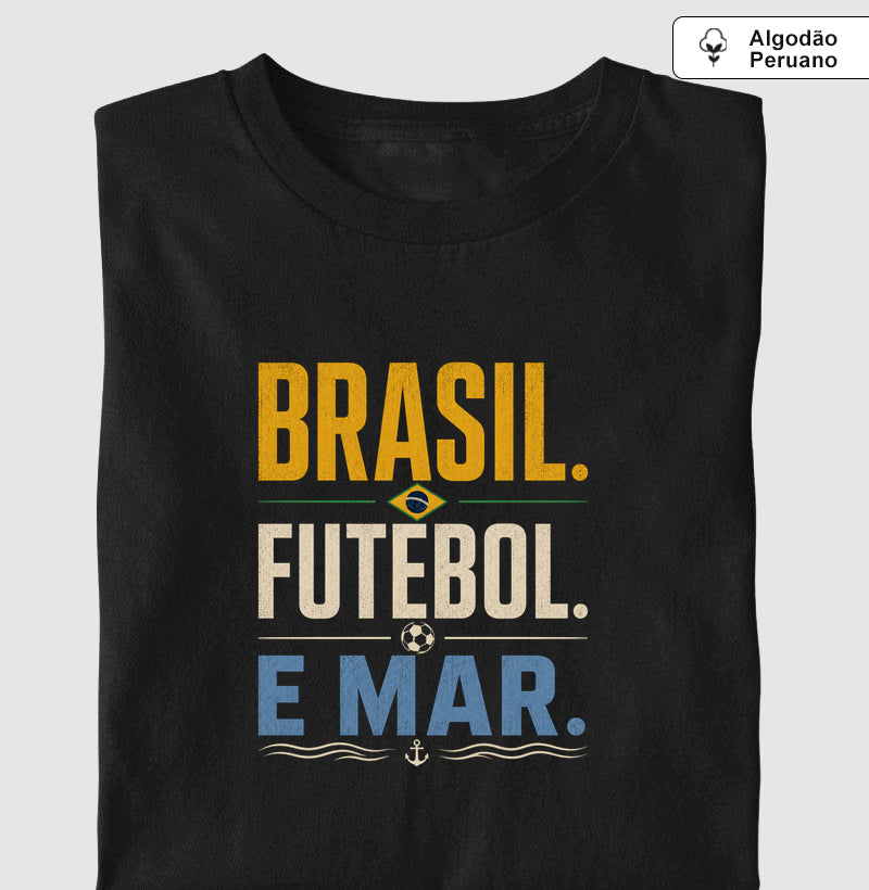 Brasil Futebol e Mar