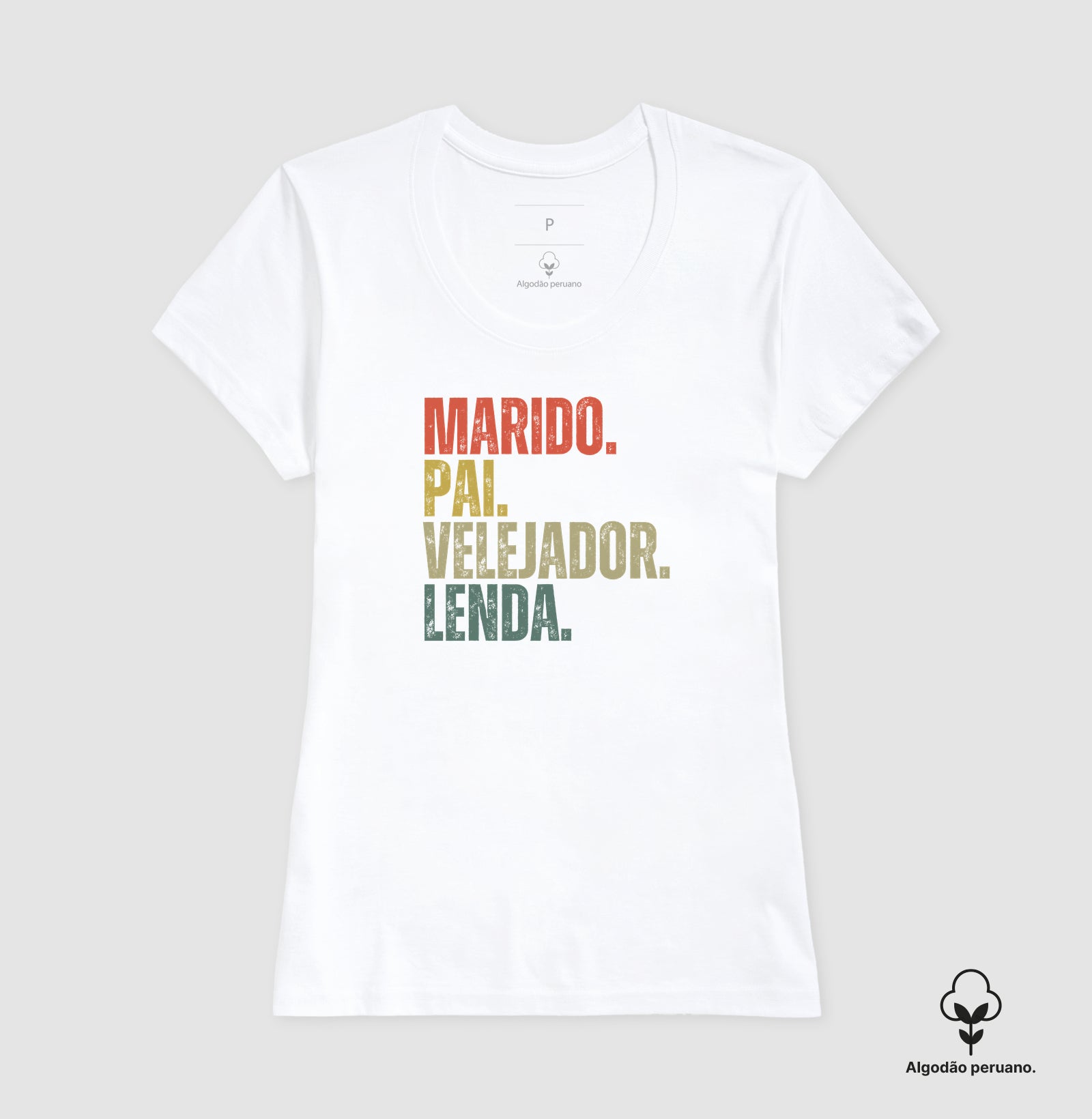 Camiseta Marido Pai Velejador Lenda - Dia dos Pais