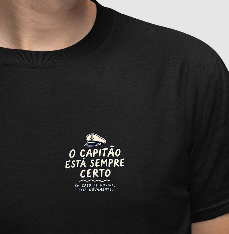 O capitão está sempre certo