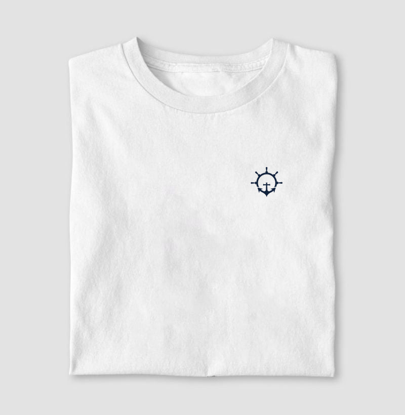 âncora timão minimalista