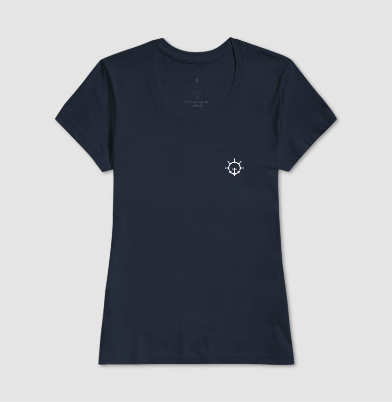 âncora timão minimalista