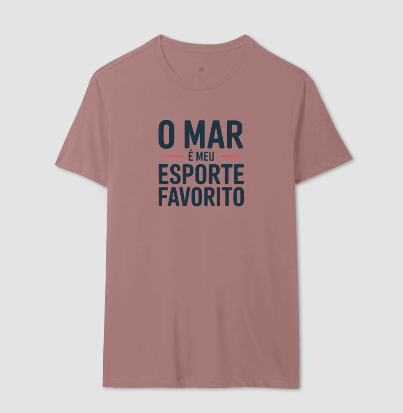 O Mar é meu esporte favorito