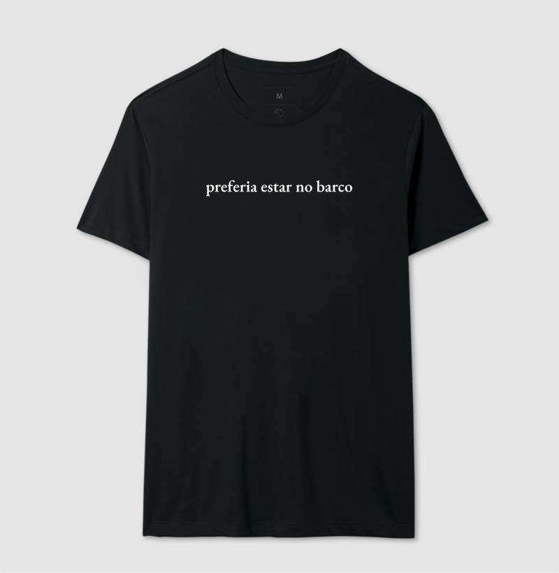 Preferia estar no barco