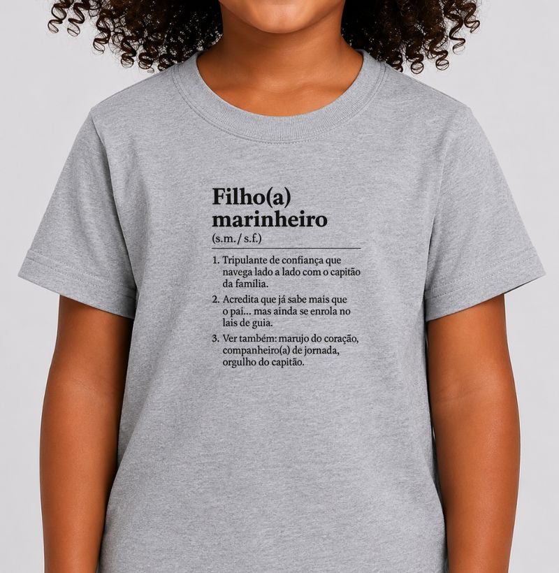 Camiseta Filho(a) Marinheiro - Dia dos Pais
