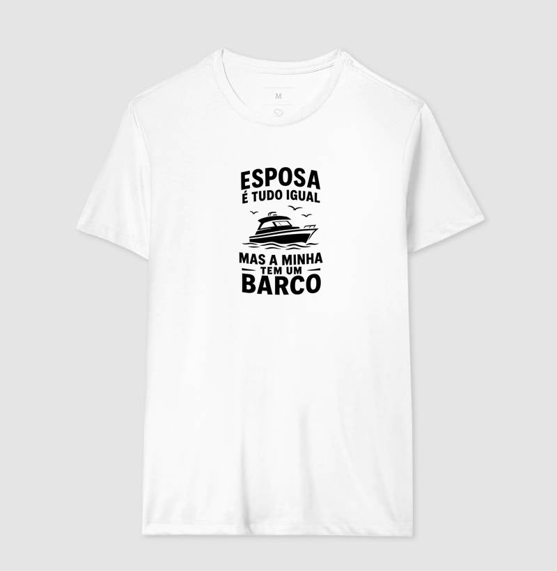 Esposa é tudo igual, mas a minha tem um barco