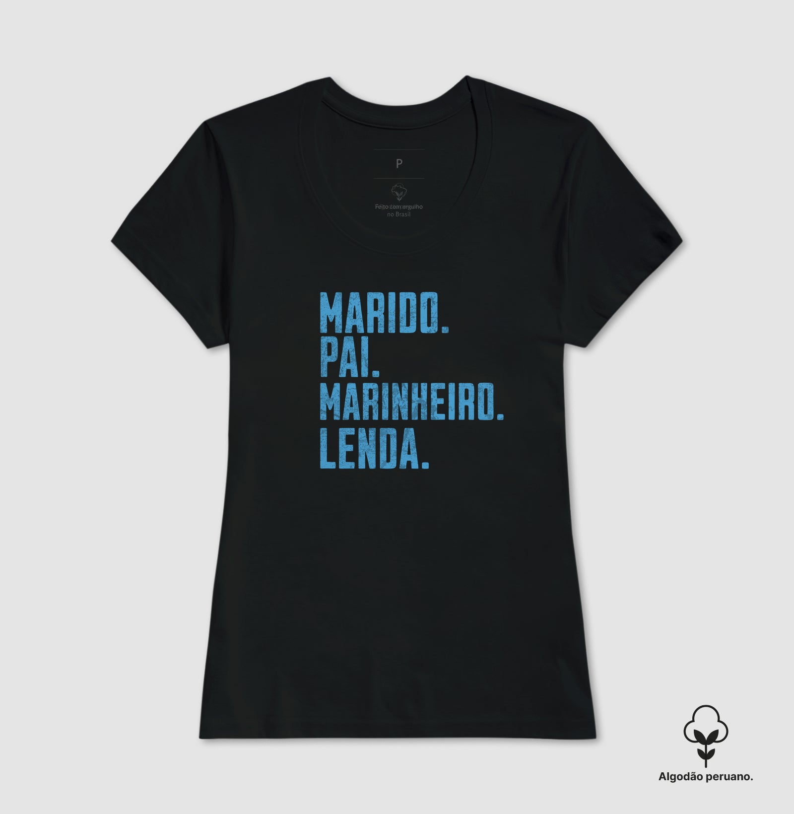 Camiseta Marido Pai Marinheiro Lenda - Dia dos Pais