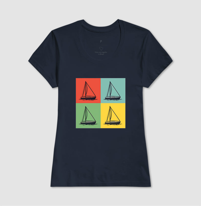 Sail Boat Pop Art