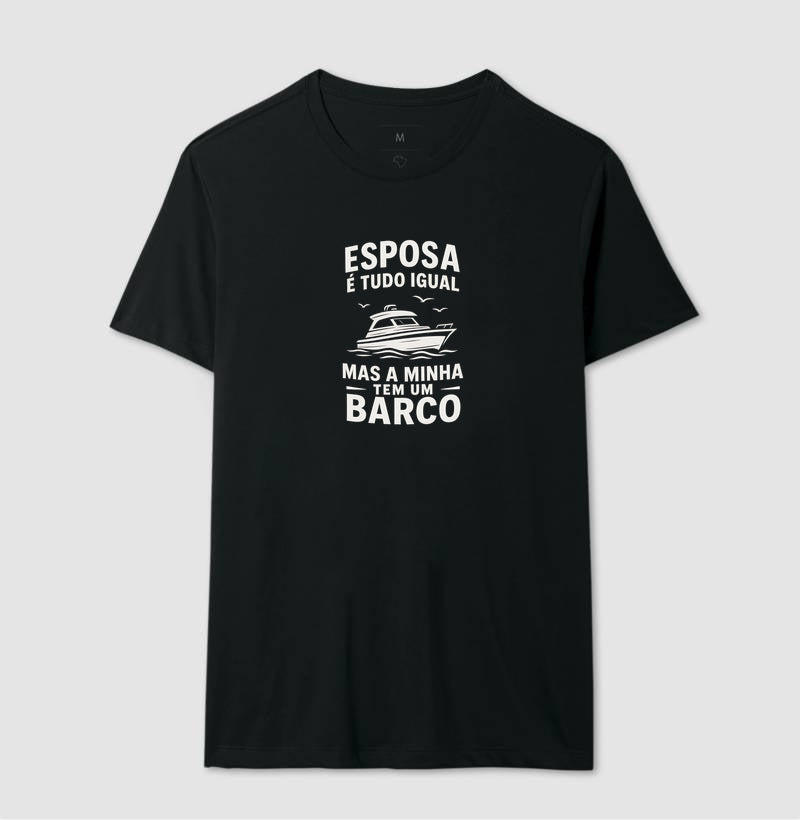 Esposa é tudo igual, mas a minha tem um barco