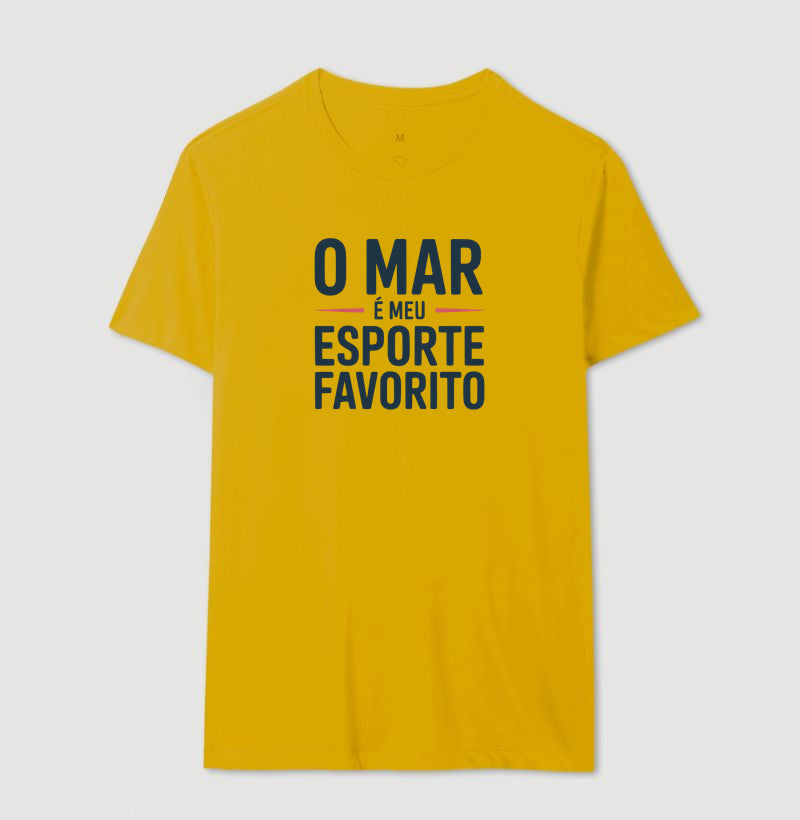 O Mar é meu esporte favorito